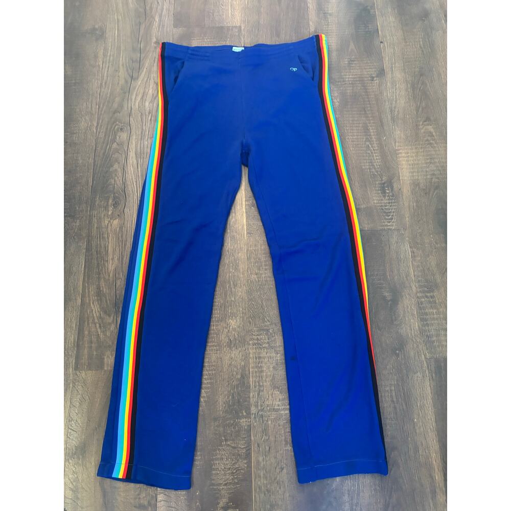 Vtg OP rainbow striped pants